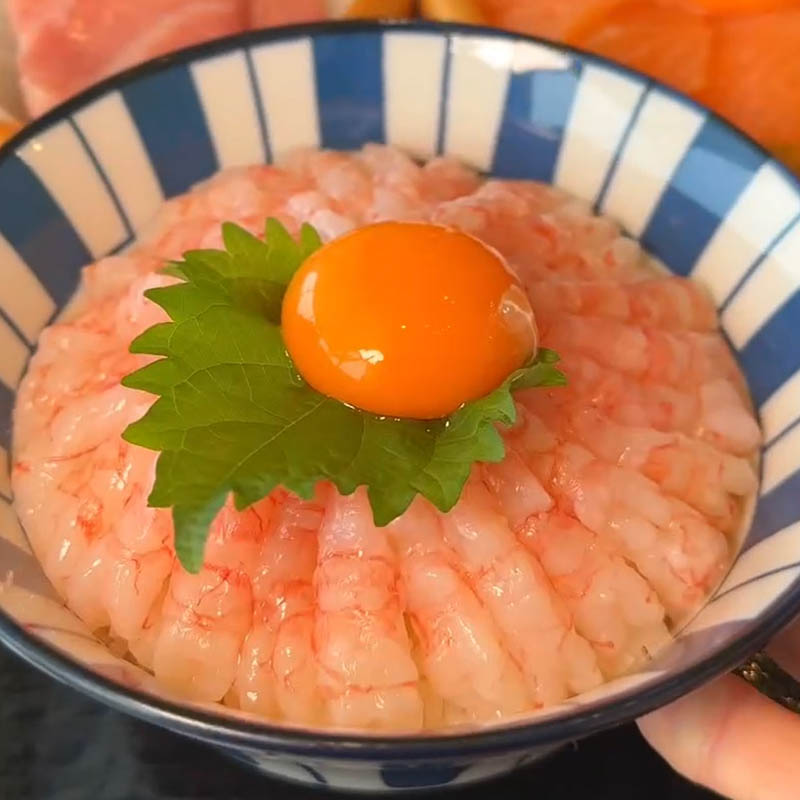 オ魚ソウル 甘えび丼