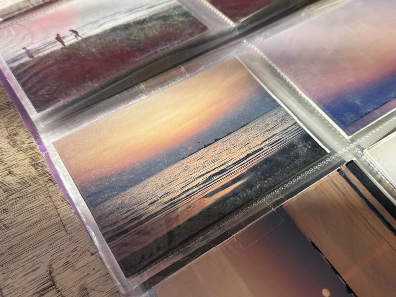 夕陽のフォトブック