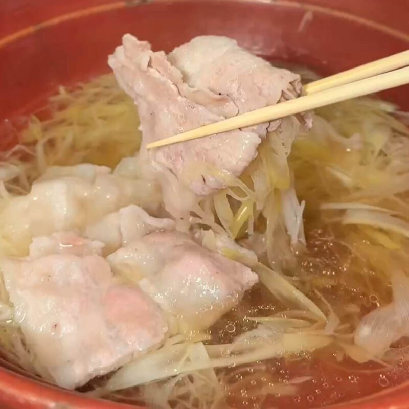 振る舞い処 水魚 葱しゃぶしゃぶ