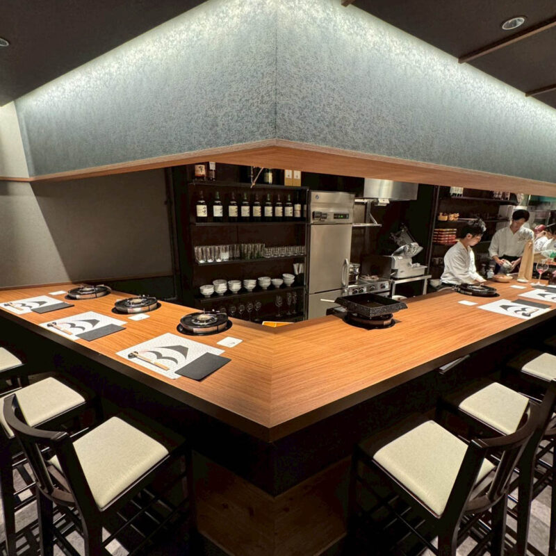 すき焼き山翔 店内