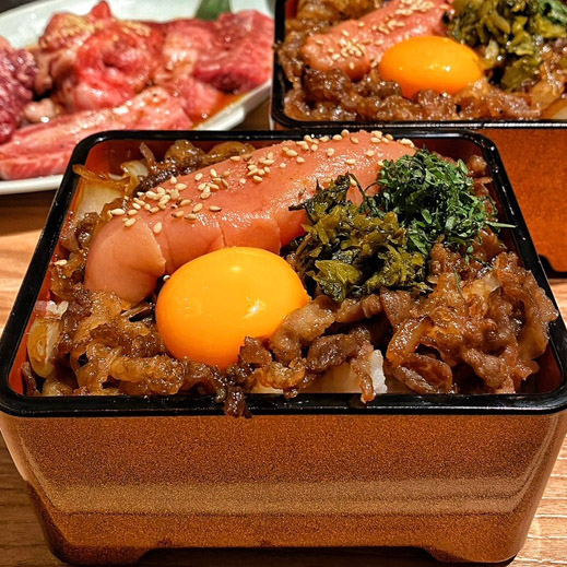 肉の山翔 めんたい和牛重