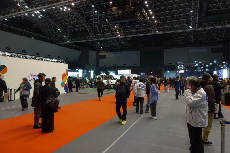 開催初日の会場の様子