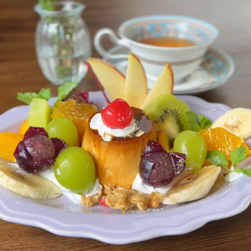 flower bird プリンアラモード