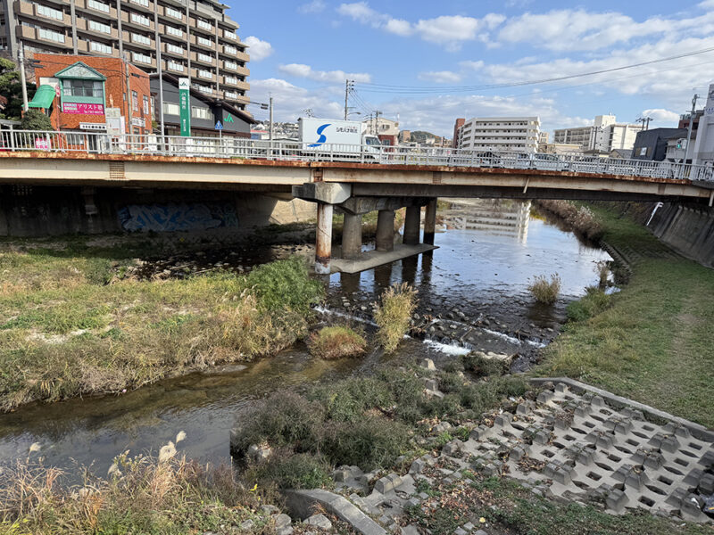 友泉亭公園西側付近
