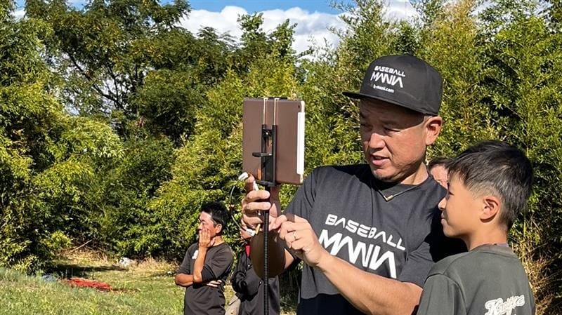 球速アップ体験