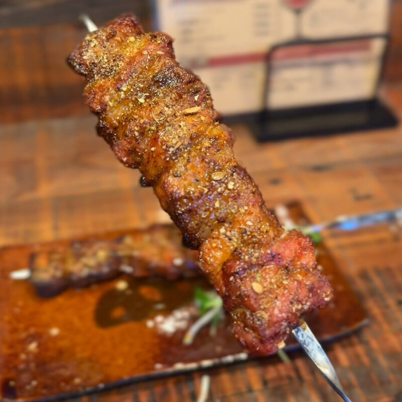 酒香じでん 豚バラ串