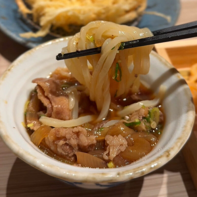 萬田うどん 天神 うどん