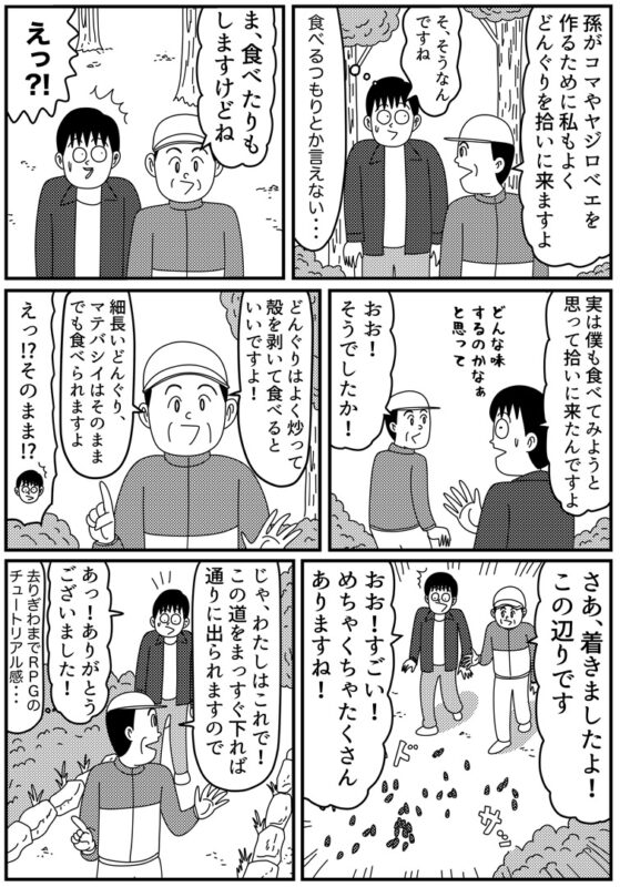 福岡都心部からすぐ！鴻巣山(こうのすやま)でどんぐりを拾って食べる話