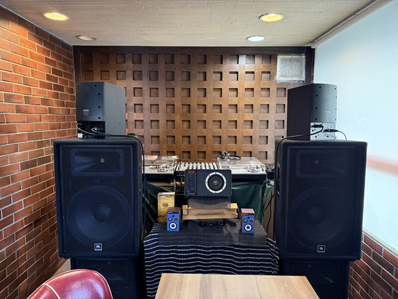 珊瑚珈琲DJブース