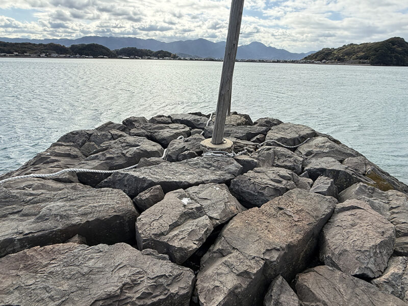 新町漁港の釣り場