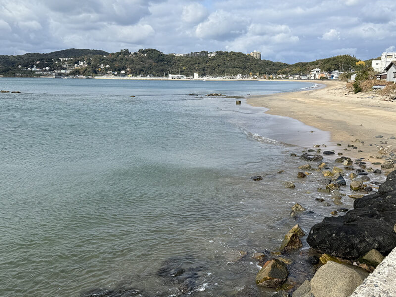 新町漁港の釣り場