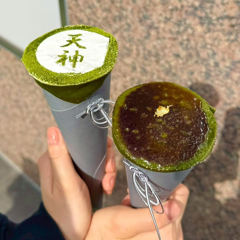 天神茶屋たばねの クレープ