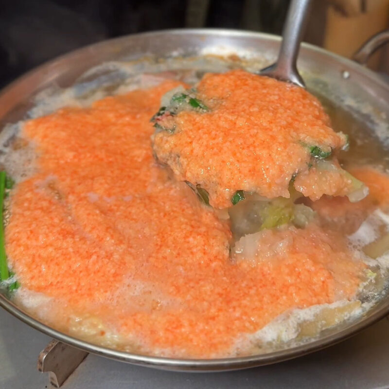 とり酒場 天神店 明太とろろもつ鍋