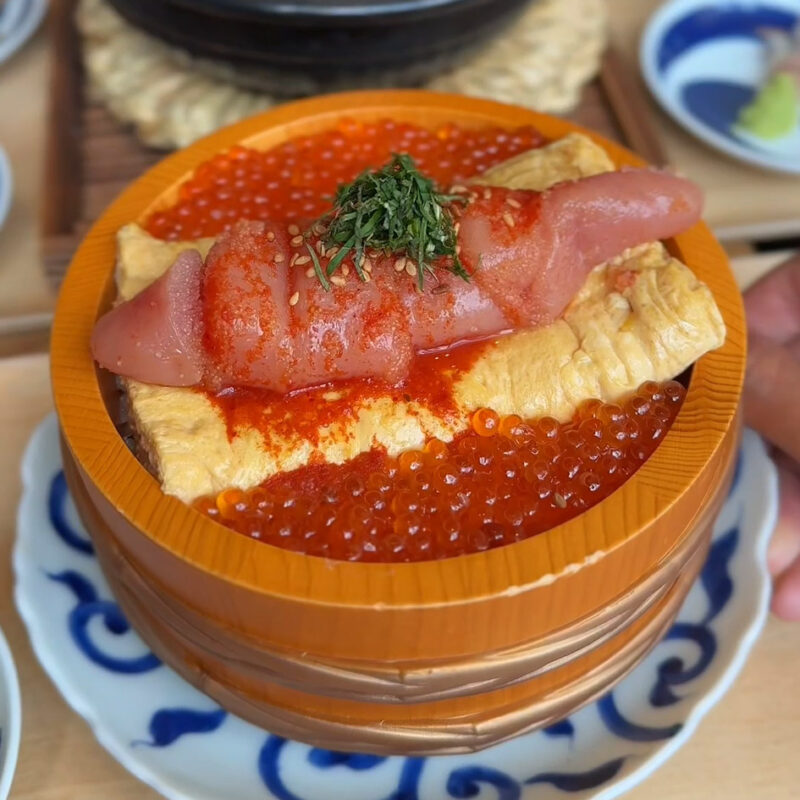 うお田 明太玉子焼き丼