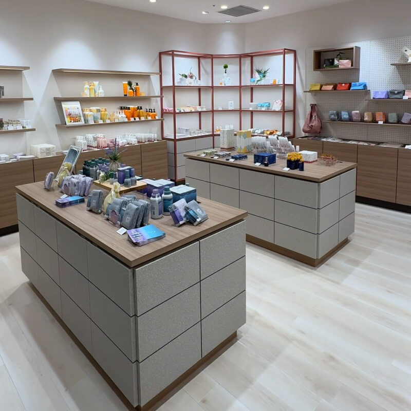 よーじや 天神地下街店 店内