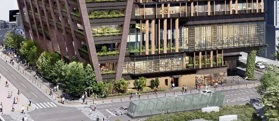 イムズ跡地の『（仮称）天神1-7計画』は2027年5月末に完成【福岡市中央区】