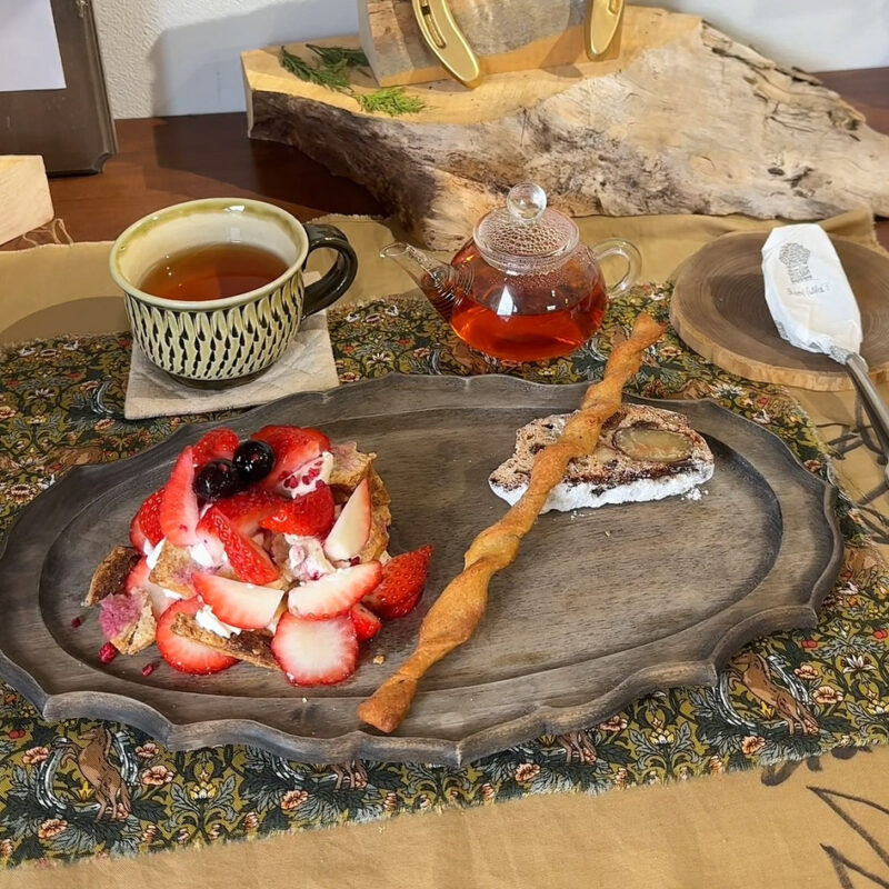 ベッカライキュイソン カフェメニュー