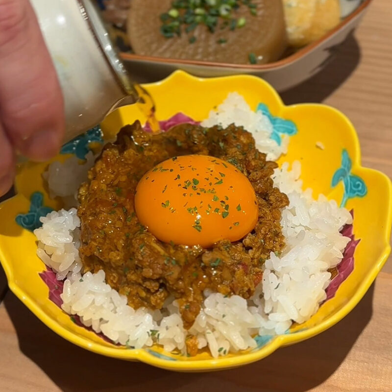 ちんぷんかんぷん stand up 大名店 キーマカレー