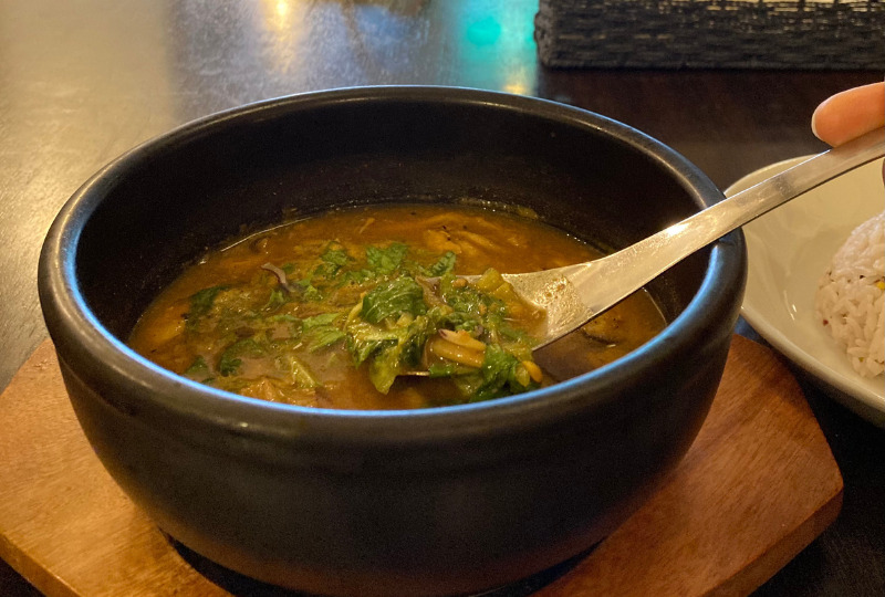 きのことベーコンのスープカレー_2