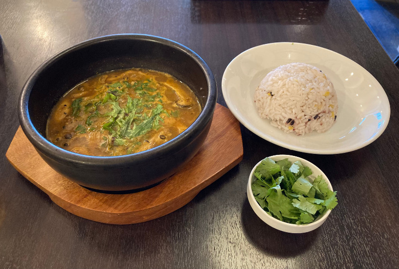 きのことベーコンのスープカレー_1