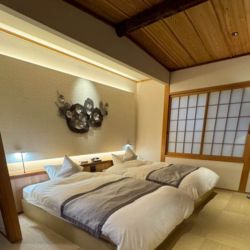 湯布院 樂涌(らくゆう) 寝室