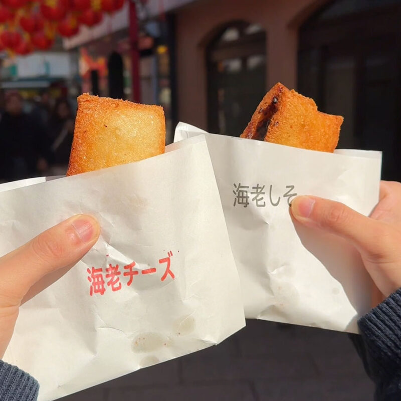 長崎中華街観光で外さない食べ歩きグルメ ハトシ