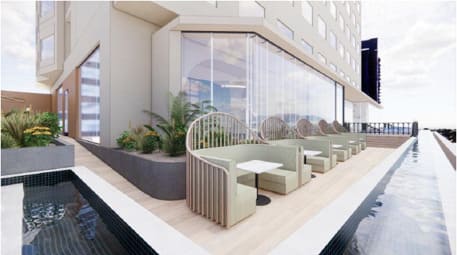 福岡プリンスホテル ももち浜＿レストラン_テラス席