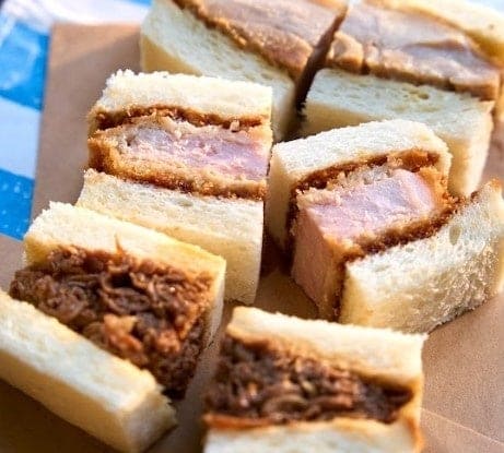 鹿児島「肉のぎゅう太」かごしま肉づくしサンド