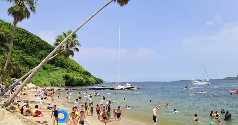 フクリパ過去記事アイキャッチ画像_観光ビーチ