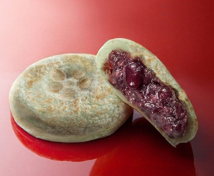 福岡 「かさの家」よもぎ梅ヶ枝餅