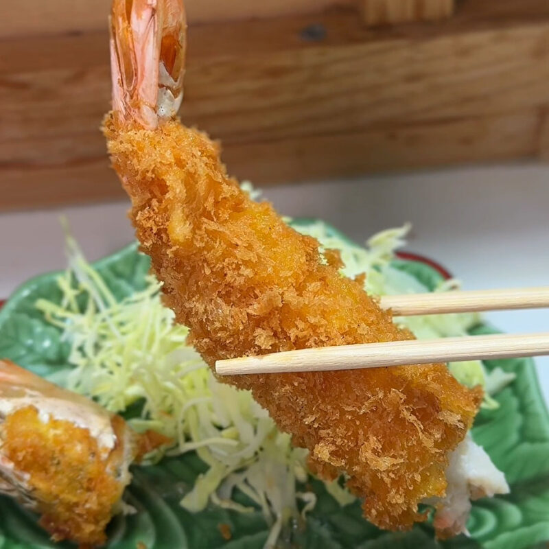 糸島食堂 本店 海老天定食