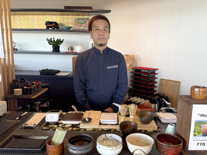 結び茶屋since2019 店主の田口陽介さん