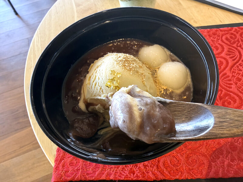 100年アイスぜんざい