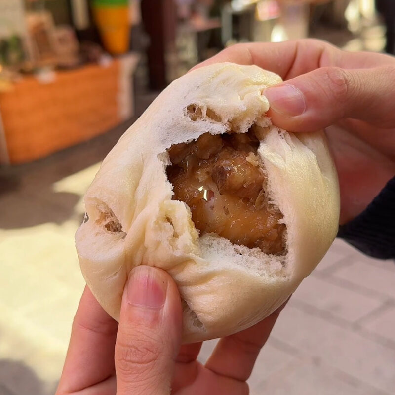 長崎中華街観光で外さない食べ歩きグルメ 肉まん