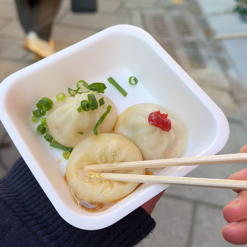 長崎中華街観光で外さない食べ歩きグルメ 小籠包