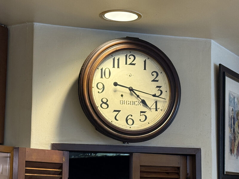 ビッグベン内装