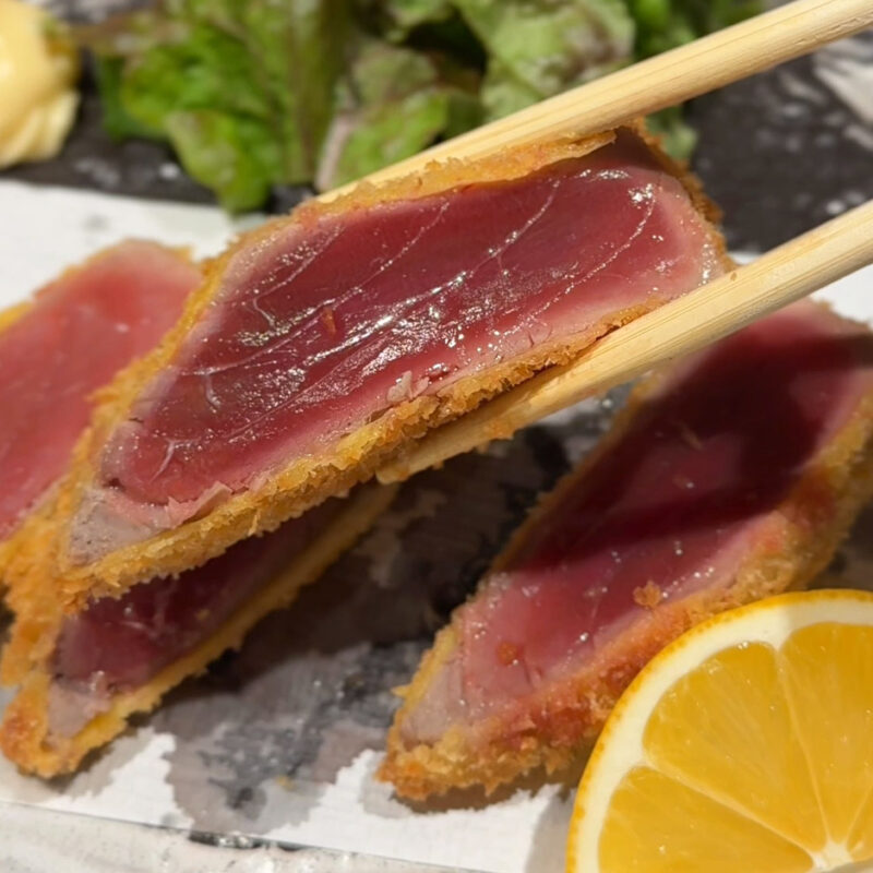 はじめの一歩 キャナルシティ博多店 まぐろレアカツ