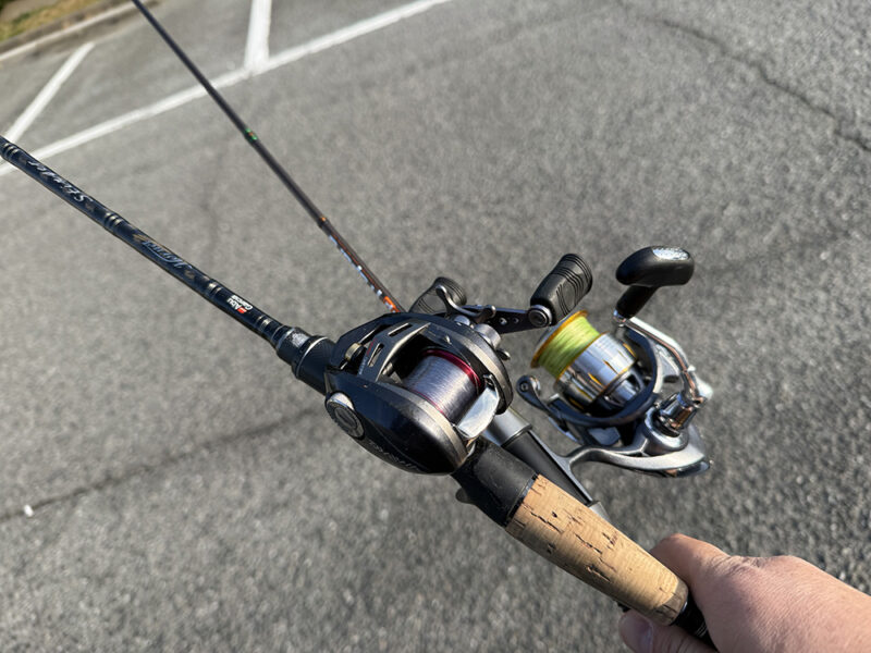 竿とリール