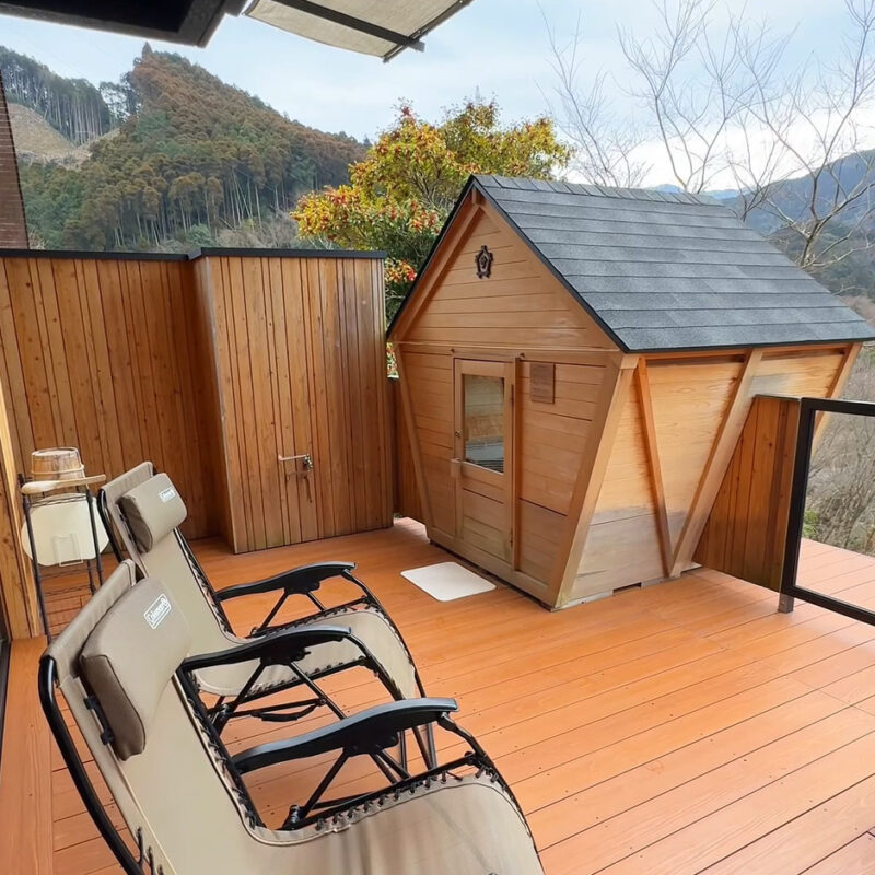 古湯温泉にある旅館「杉乃家」