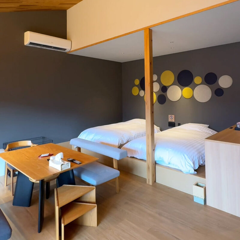 古湯温泉にある旅館「杉乃家」