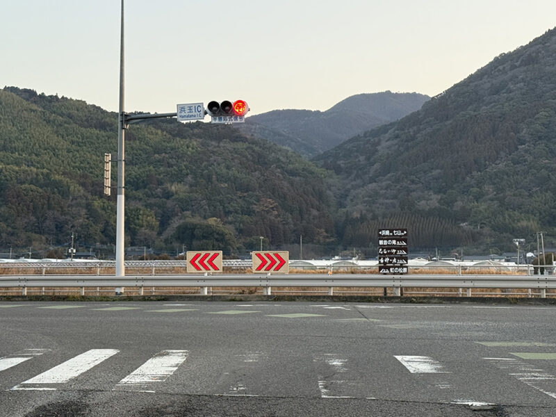 玉島川への道のり