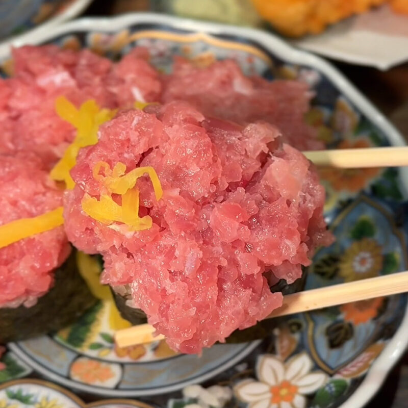 トロ壱 天神店 ネギトロまき