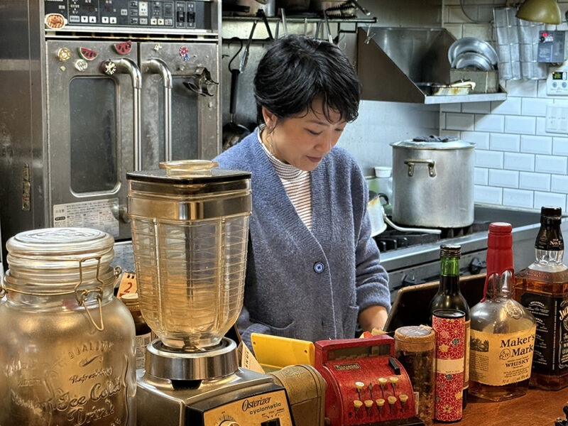 店主の水﨑紀子さん