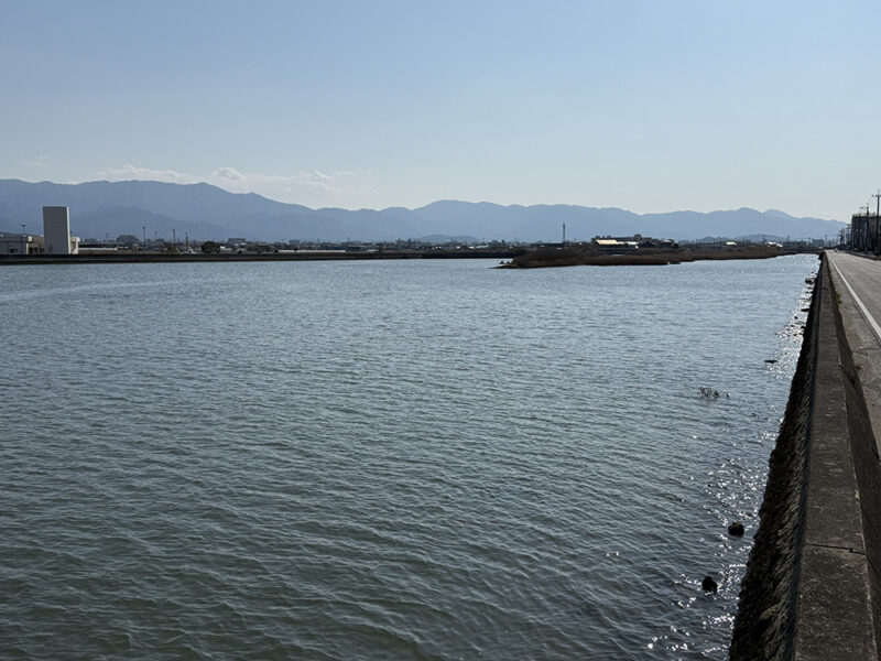 瑞梅寺川との合流地点