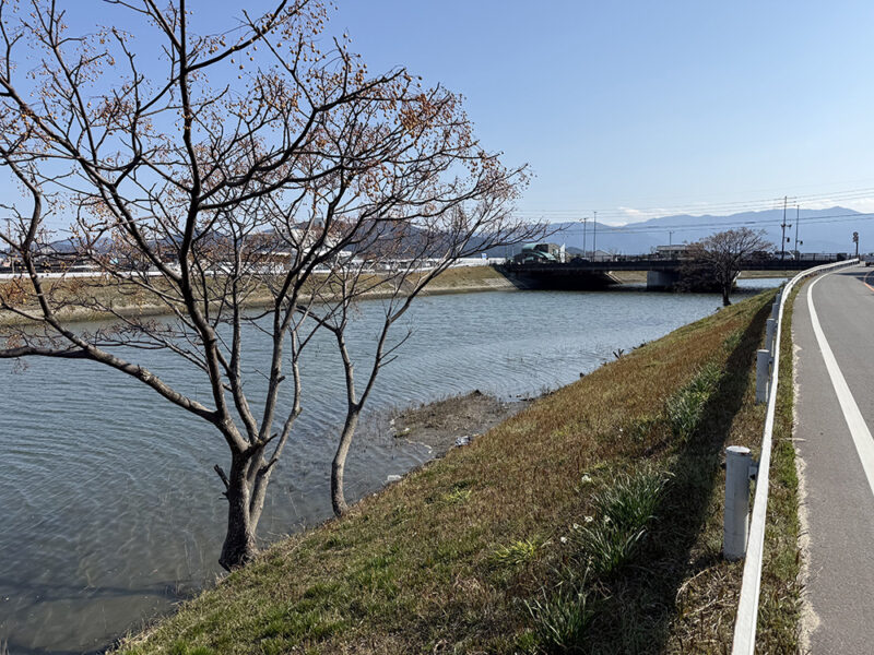 元岡小学校付近