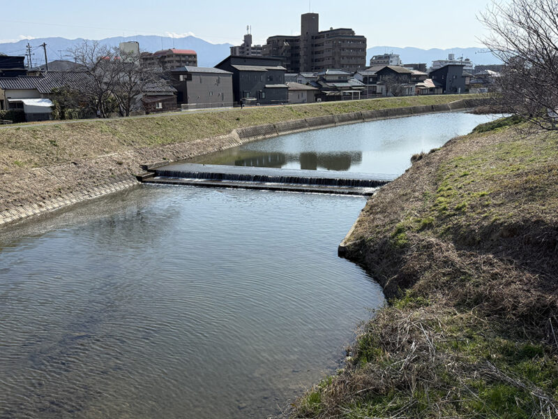 瑞梅寺川中流域の淡水エリア