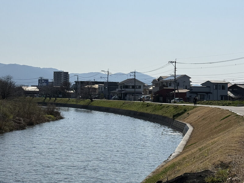 瑞梅寺川中流域の淡水エリア
