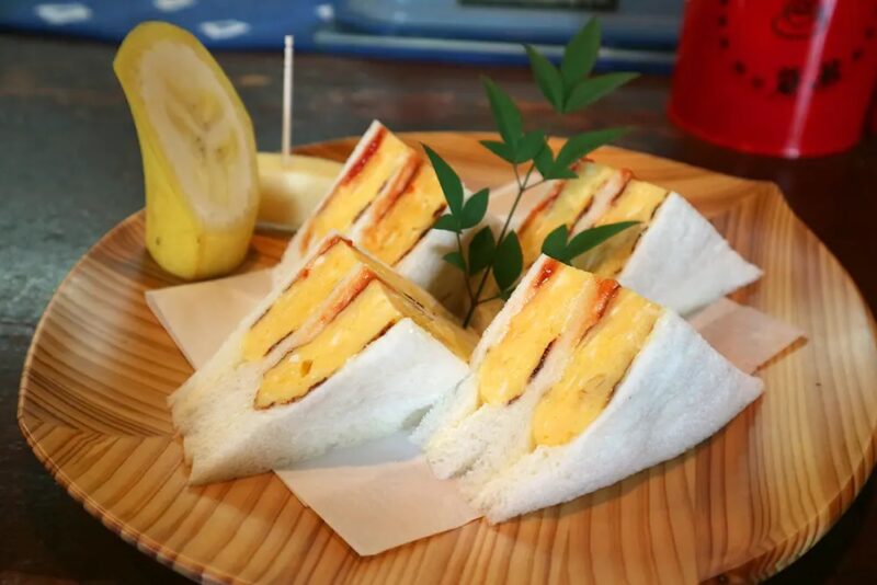 蘭館のタマゴサンド