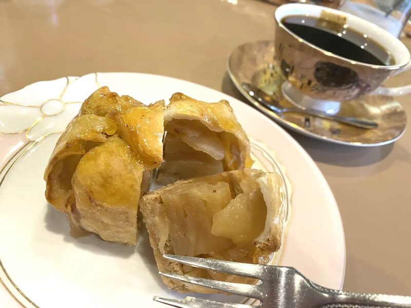 北野珈琲のアップルパイ