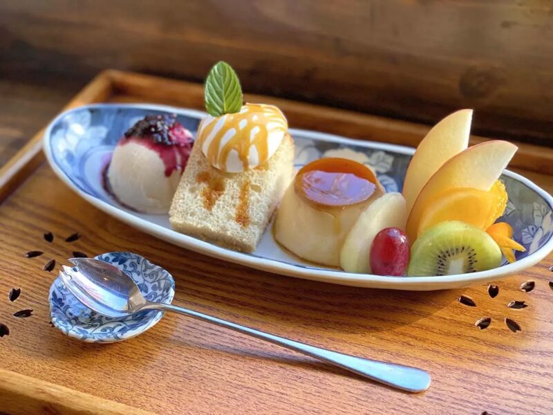 和Biカフェ母家のプリン＊あらもーど母家風